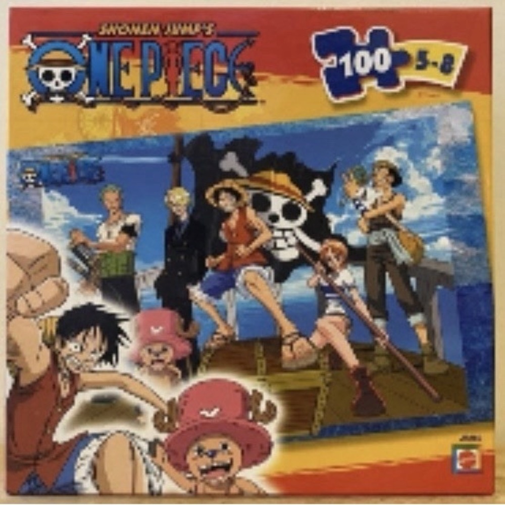Vtg Shonen Jump's ONE PIECE‎  🏴☠️ 100 Piece Puzzle! NEW from 2005.